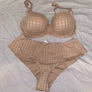 Nude Matching Marie Jo set